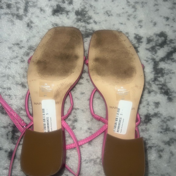 Marc Fisher hot pink block heel - Picture 5 of 5